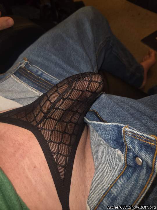 I love wearing thongs and gstrings