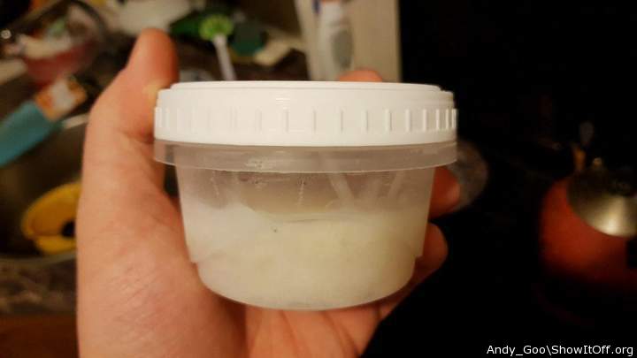 My 33 loads stored in the freezer