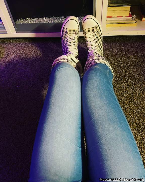 Sexy legs and jeans  