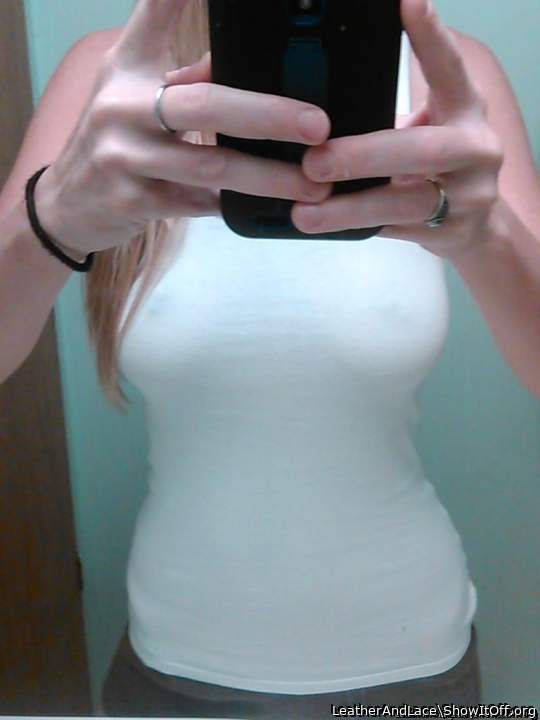 Wow.  Sexy.  Better than naked.  Fabulous tits, perfect fitt
