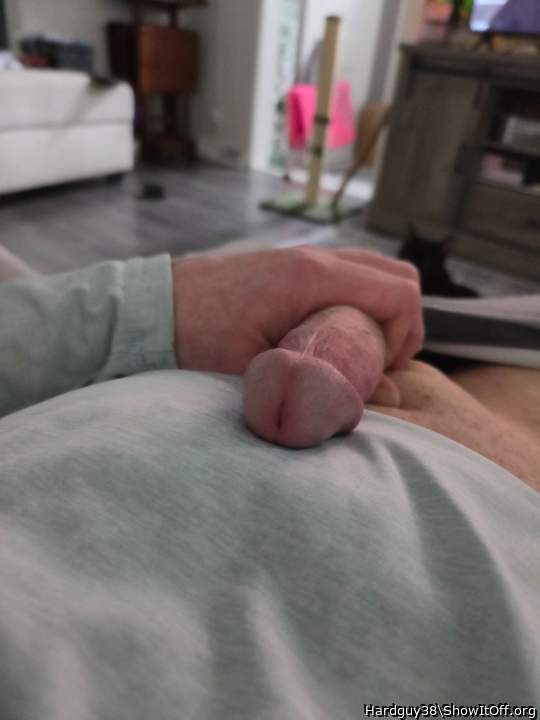 Another great picture of you holding your magnificent cock. 