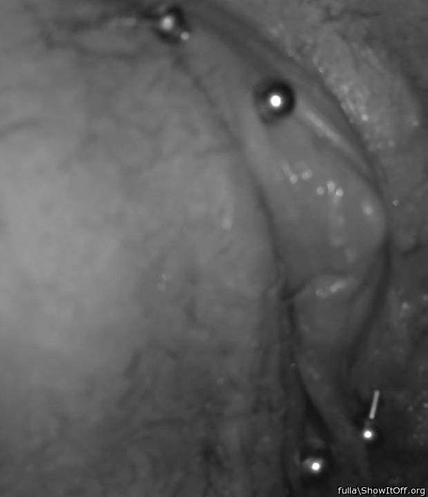 Pierced pussy VCH and labia