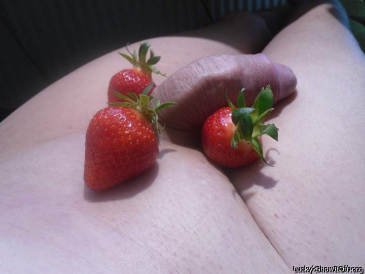 I want your cream with those strawberries