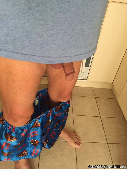 Thought I�d pull my pants down for you.