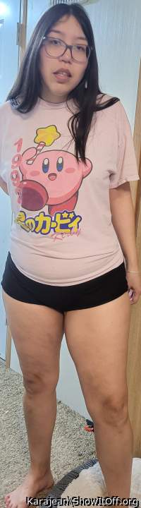 Looking hot! Plus I love Kirby! 