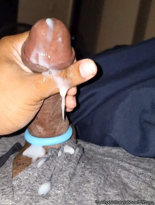 Do yall want to see the slow mo cum shot?
