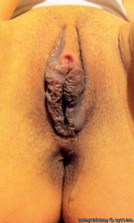 best creampie pic i got of my gfs lippy pussy