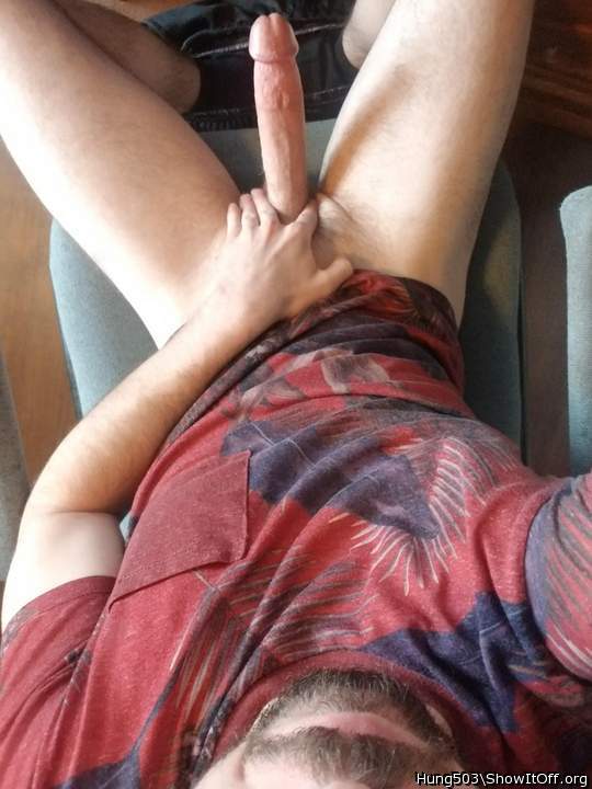 Nice perspective on that big cock!