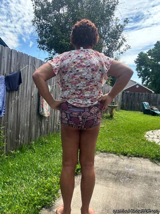You know, I like to wear girly stuff