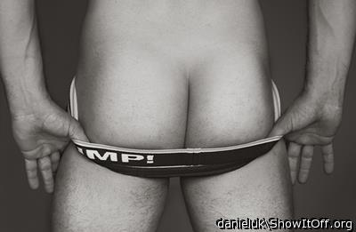 Hmmmmm - a sweet butt...   on both cheeks!