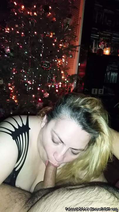 Got my sluty cumslut wife for Christmas was a bareback gangbang