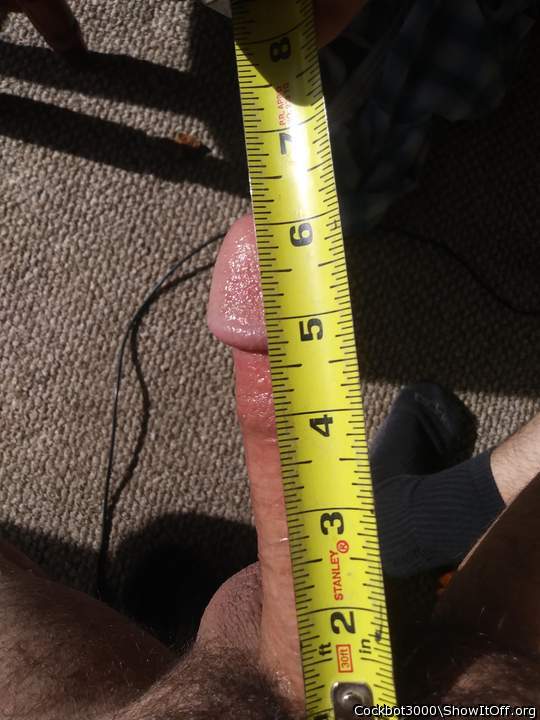 Pressed in measurement.