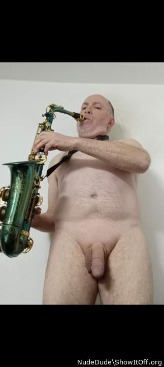 Getting saxy.