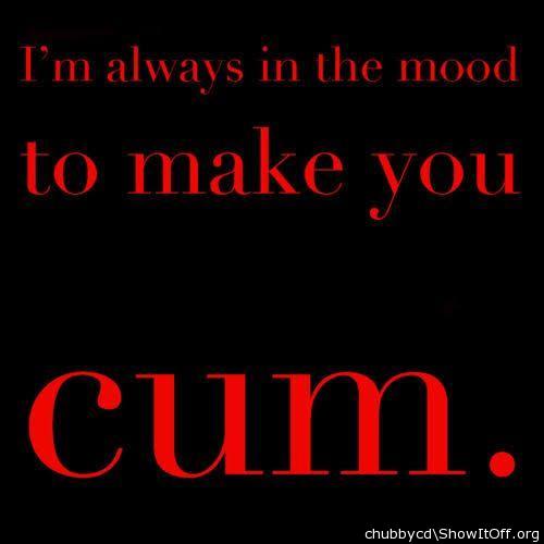 I'm always ready to give u my cumshoot  
