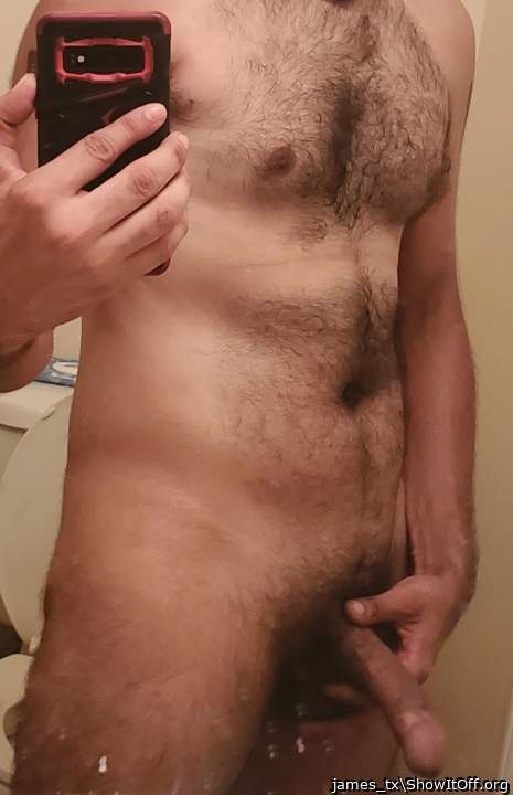 I'd drop to my knees to suck a load from your hot thick cock