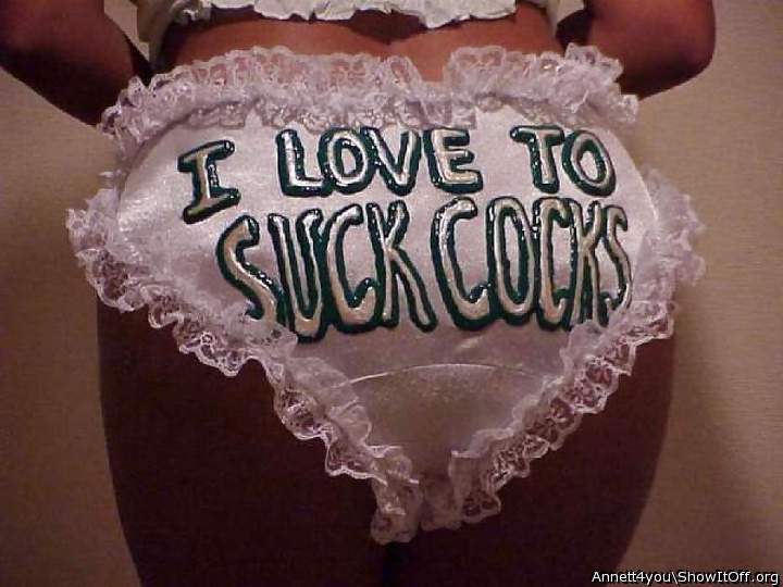 i love those panties.
