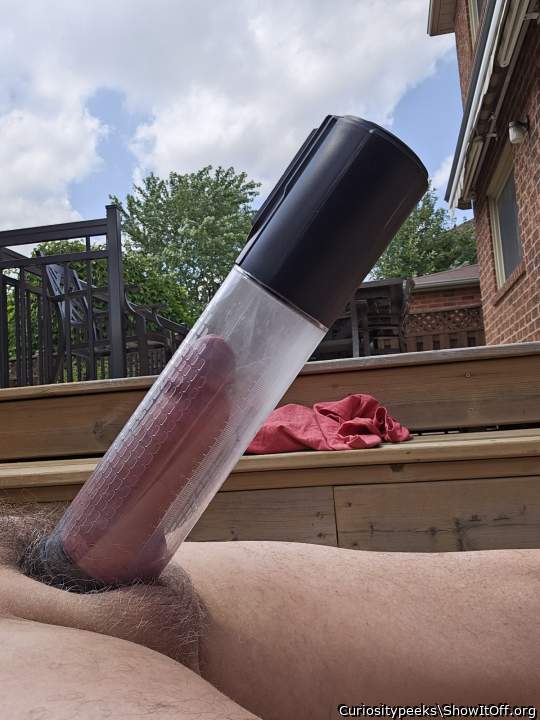 So hot! It's so pumped up and full