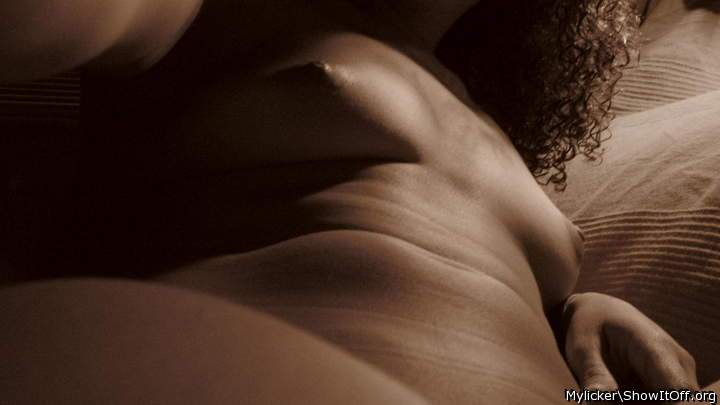    all over her