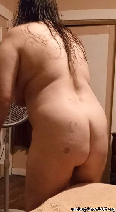 Bending over for you to spread