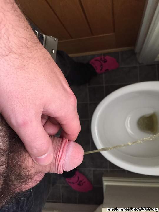 Maybe we could pee together ?