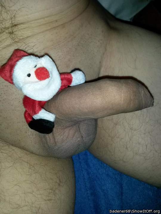 zwei zipfel auf einmal... ich kann den platz vom weihnachtma