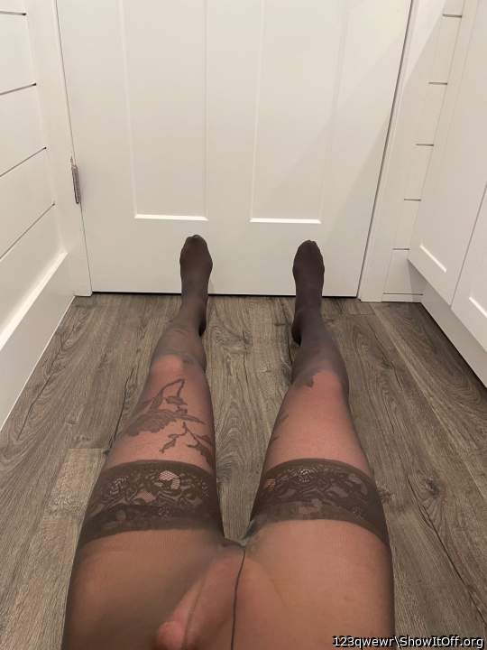 I would love to walk in on you sitting there like that. I�d 