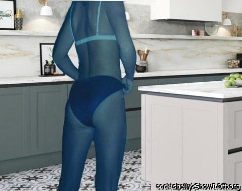 black  panties