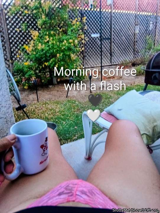 Coffee & a flash