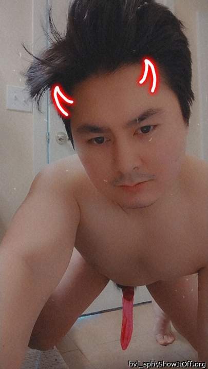 Brandon aka bvl_sph back after a while showing off his tiny cock fully exposed!