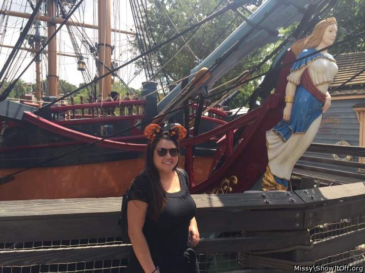 In a Movie Park ?
You looks sexy 