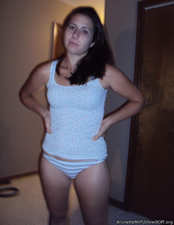 Looks like a women not impressed with her hubby. 