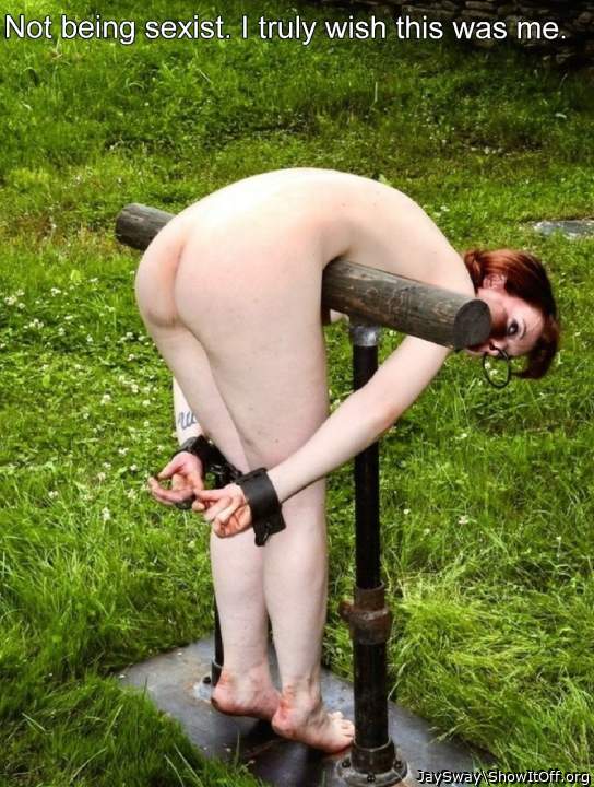 love to be locked up like that for use    