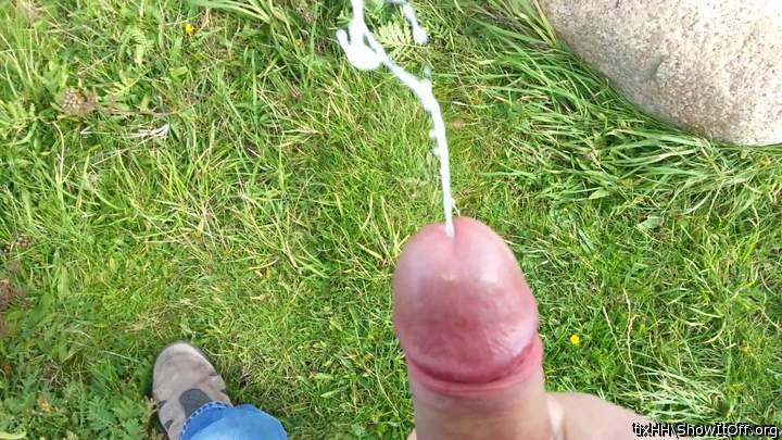 Der Samenerguss. Immer wieder ein geiler Moment f�r uns M�nn