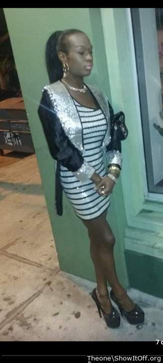 Pic of my CD wife on the track yes she used to be a hoe