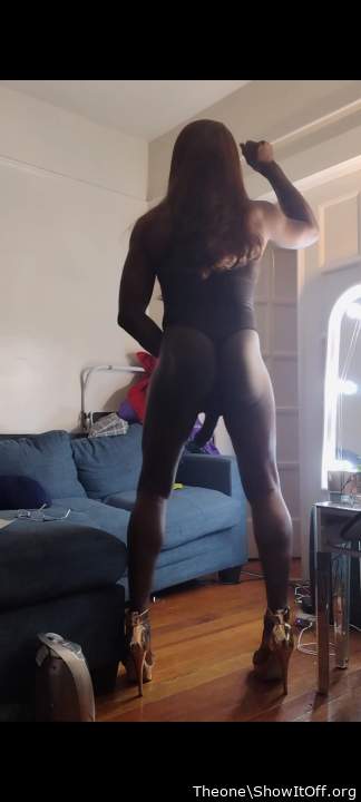 Chocolate dick and ass power
