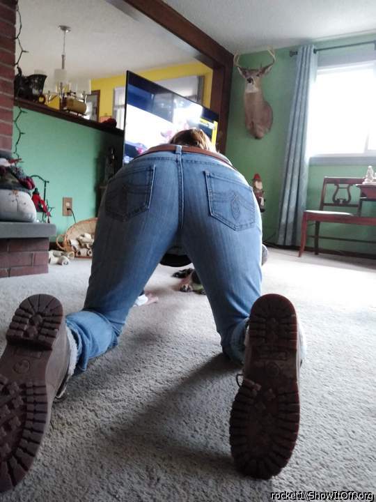 You fill those jeans perfectly.
