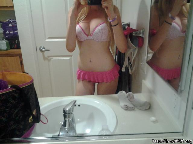 mini blonde slut