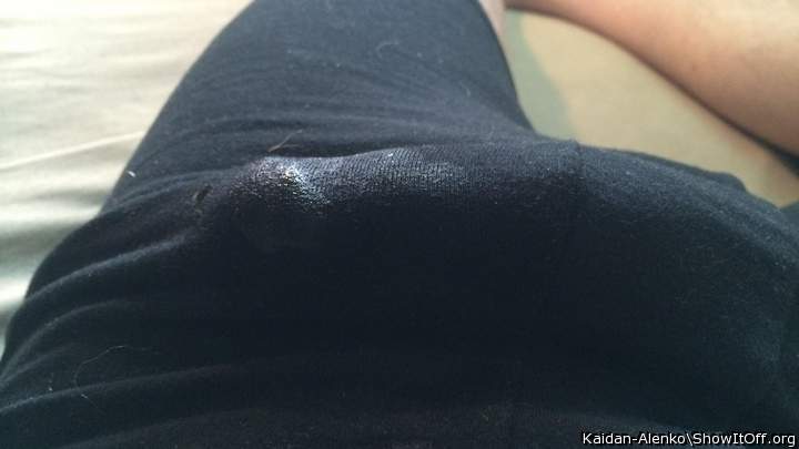 Oh, it's too late. Got wet dripping horny before I got undressing.