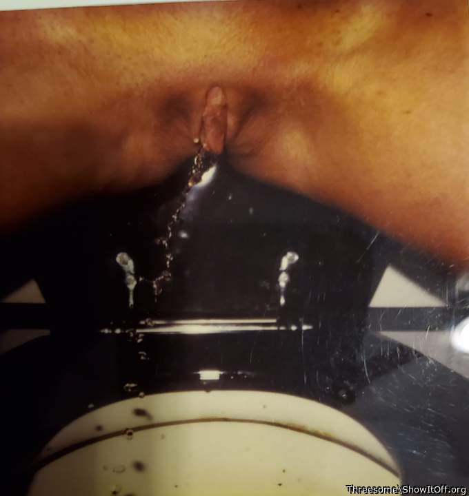 Pee break during threesome. "Can we watch?" Okay!