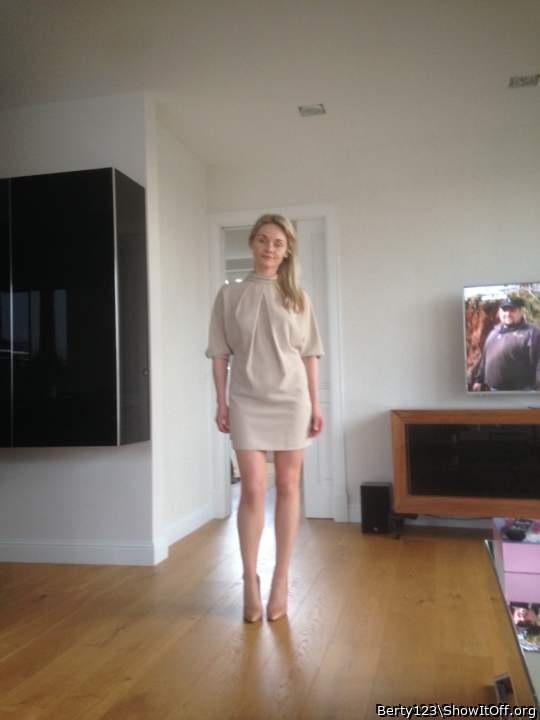 Gorgeous woman.  Kick off the shoes, get comfortable, and le