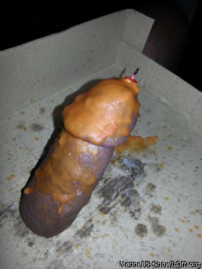 Cock candle