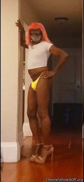 When I was a CD prostitute  I used to stand on the track the corner like this