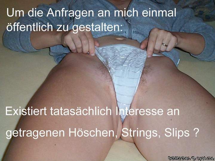 Nein, aber ficken w�r super 