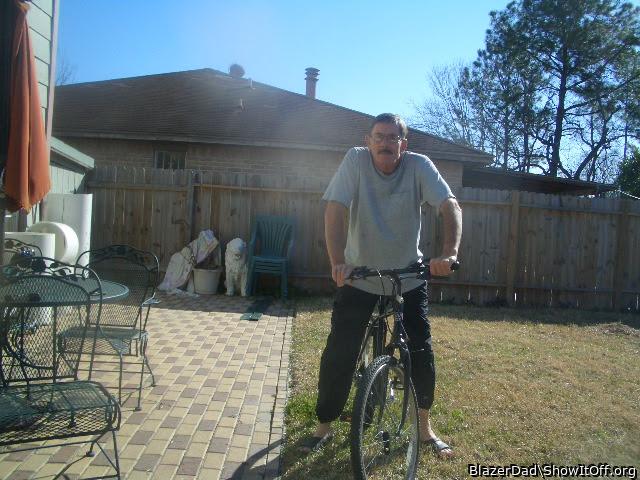 how I ride a bike