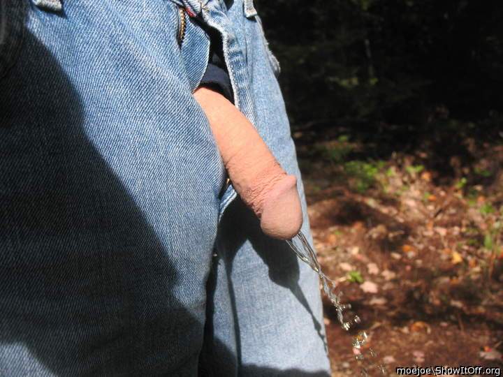 My hobbies:  Pissing outdoors.....