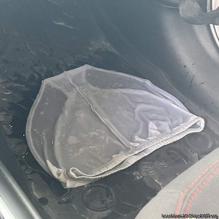 Before I wear these out in public, I get them wet so they�re transparent!