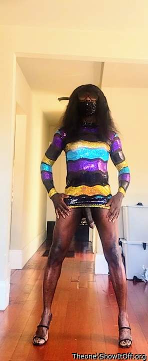 They all be curious about what's under my dress It's a Anaconda Boys