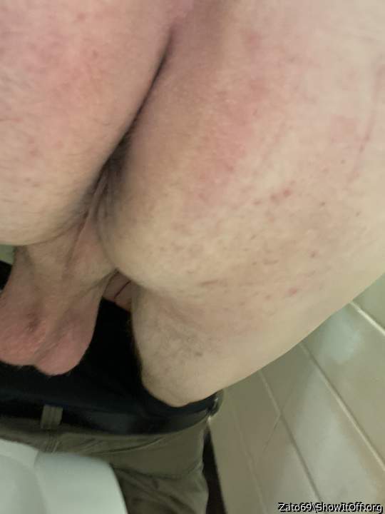 Cum all over my ass.