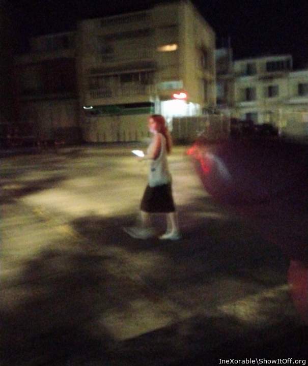 I wanna fuck her in the middle of the street!