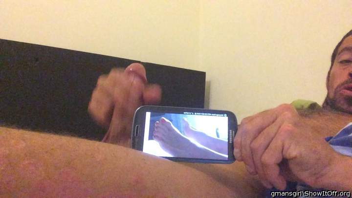 tencem jerking to my feet!